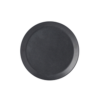 Mepal Bloom Essteller Outdoor Geschirr Melamin,  Ø 28 cm 105952040100 ,  Farbe: pebble black