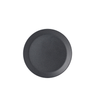 Mepal Bloom Frühstücksteller Outdoor Geschirr Melamin,  Ø 24 cm 105951040100 ,  Farbe: pebble black