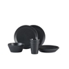 Mepal Bloom Geschirr Set 2 Personen Outdoor,  8-teilig 105959240100 ,  Farbe: pebble black