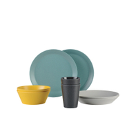 Mepal Bloom Geschirr Set 2 Personen Outdoor,  8-teilig 105959299999 ,  Farbe: mehrfarbig