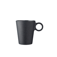 Mepal Bloom Henkelbecher Outdoor Geschirr Melamin,  300 ml 105953040100 ,  Farbe: pebble black