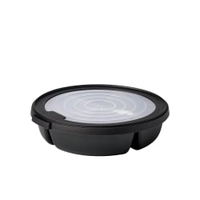 Mepal Duo Pro Essschale mit Deckel,  wiederverwendbar 101033041100,  350 + 700 ml,  Farbe: nordic black