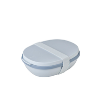 Mepal Ellipse Lunchbox,  inkl. Mini Box,  50 ml 107640015700,  Farbe: nordic blue
