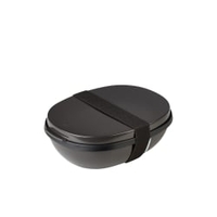 Mepal Ellipse Lunchbox,  inkl. Mini Box,  50 ml 107640041100,  Farbe: nordic black
