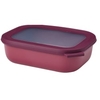 Mepal Frischhaltedose cirqula rechteckig,  1000 ml 106255073700,  Farbe: bordeaux,  Nordic berry