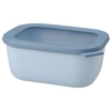 Mepal Frischhaltedose cirqula rechteckig,  1500 ml 106257015700,  Farbe: blau,  Nordic blue