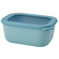 Mepal Frischhaltedose cirqula rechteckig,  1500 ml 106257092400,  Farbe: grün,  Nordic green