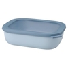 Mepal Frischhaltedose cirqula rechteckig,  2000 ml 106259015700,  Farbe: blau,  Nordic blue