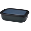 Mepal Frischhaltedose cirqula rechteckig,  2000 ml 106259041100,  Farbe: schwarz