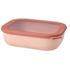 Mepal Frischhaltedose cirqula rechteckig,  2000 ml 106259074300,  Farbe: orange,  Nordic blush