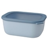 Mepal Frischhaltedose cirqula rechteckig,  3000 ml 106261015700,  Farbe: blau,  Nordic blue