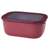 Mepal Frischhaltedose cirqula rechteckig,  3000 ml 106261073700,  Farbe: bordeaux,  Nordic berry