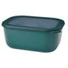 Mepal Frischhaltedose cirqula rechteckig,  3000 ml 106261095100,  Farbe: dunkelgrün,  Nordic pine