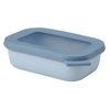 Mepal Frischhaltedose cirqula rechteckig,  500 ml 106251015700,  Farbe: blau,  Nordic blue