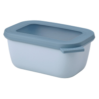 Mepal Frischhaltedose cirqula rechteckig,  750 ml 106253015700,  Farbe: blau,  Nordic blue