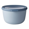 Mepal Frischhaltedose cirqula rund,  1000 ml 106210015700,  Farbe: blau,  Nordic blue