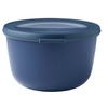 Mepal Frischhaltedose cirqula rund,  1000 ml 106210016800,  Farbe: dunkelblau,  Nordic denim