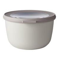 Mepal Frischhaltedose cirqula rund,  1000 ml 106210032500,  Farbe: weiß,  Nordic white