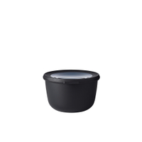 Mepal Frischhaltedose cirqula rund,  1000 ml 106210041100,  Farbe: schwarz