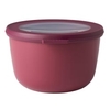Mepal Frischhaltedose cirqula rund,  1000 ml 106210073700,  Farbe: bordeaux,  Nordic berry