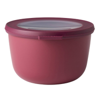 Mepal Frischhaltedose cirqula rund,  1000 ml 106210073700,  Farbe: bordeaux,  Nordic berry