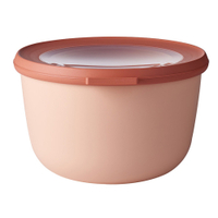 Mepal Frischhaltedose cirqula rund,  1000 ml 106210074300,  Farbe: orange,  Nordic blush