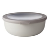 Mepal Frischhaltedose cirqula rund,  1250 ml 106212032500,  Farbe: weiß,  Nordic white