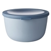 Mepal Frischhaltedose cirqula rund,  2000 ml 106214015700,  Farbe: blau,  Nordic blue