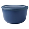 Mepal Frischhaltedose cirqula rund,  2000 ml 106214016800,  Farbe: dunkelblau,  Nordic denim