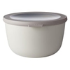 Mepal Frischhaltedose cirqula rund,  2000 ml 106214032500,  Farbe: weiß,  Nordic white