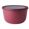Mepal Frischhaltedose cirqula rund,  2000 ml 106214073700,  Farbe: bordeaux,  Nordic berry