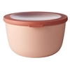 Mepal Frischhaltedose cirqula rund,  2000 ml 106214074300,  Farbe: orange,  Nordic blush