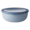Mepal Frischhaltedose cirqula rund,  2250 ml 106216015700,  Farbe: blau,  Nordic blue