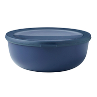 Mepal Frischhaltedose cirqula rund,  2250 ml 106216016800,  Farbe: dunkelblau,  Nordic denim