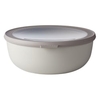 Mepal Frischhaltedose cirqula rund,  2250 ml 106216032500,  Farbe: weiß,  Nordic white