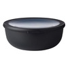 Mepal Frischhaltedose cirqula rund,  2250 ml 106216041100,  Farbe: schwarz