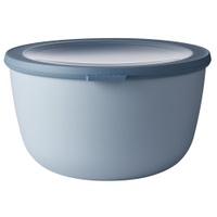 Mepal Frischhaltedose cirqula rund,  3000 ml 106218015700,  Farbe: blau,  Nordic blue