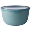 Mepal Frischhaltedose cirqula rund,  3000 ml 106218092400,  Farbe: grün,  Nordic green