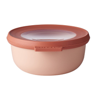 Mepal Frischhaltedose cirqula rund,  350 ml 106204074300,  Farbe: orange,  Nordic blush