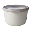 Mepal Frischhaltedose cirqula rund,  500 ml 106206032500,  Farbe: weiß,  Nordic white