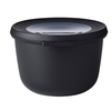 Mepal Frischhaltedose cirqula rund,  500 ml 106206041100,  Farbe: schwarz
