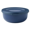 Mepal Frischhaltedose cirqula rund,  750 ml 106208016800,  Farbe: dunkelblau,  Nordic denim
