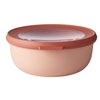 Mepal Frischhaltedose cirqula rund,  750 ml 106208074300,  Farbe: orange,  Nordic blush