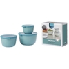 Mepal Frischhaltedose Set cirqula rund,  3-teilig,  hoch 106231092400,  Farbe: grün,  Nordic green