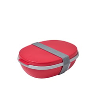 Mepal Lunchbox Ellipse duo,  1425 ml 107640074500,  Farbe: rot,  Nordic red