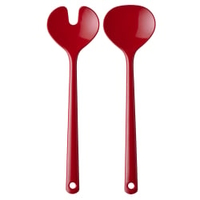 Mepal Synthesis Salatbesteck modern,  2-teilig,  luna rot 102058575900 ,  Maße (L x B x H): 310 x 87 x 23 mm