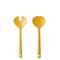 Mepal Synthesis Salatbesteck modern,  2-teilig,  yellow 102057581800 ,  Maße (L x B x H): 212 x 67 x 17 mm