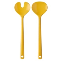 Mepal Synthesis Salatbesteck modern,  2-teilig,  yellow 102058581800 ,  Maße (L x B x H): 310 x 87 x 23 mm