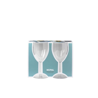 Mepal Weinglas Kunststoff für drinnen und draußen,  200 ml 106076053100 ,  Volumen: 200 ml,  2er-Set