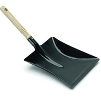 Metall-Kehrblech mit Holzgriff 00455500,  Breite: 22 cm
